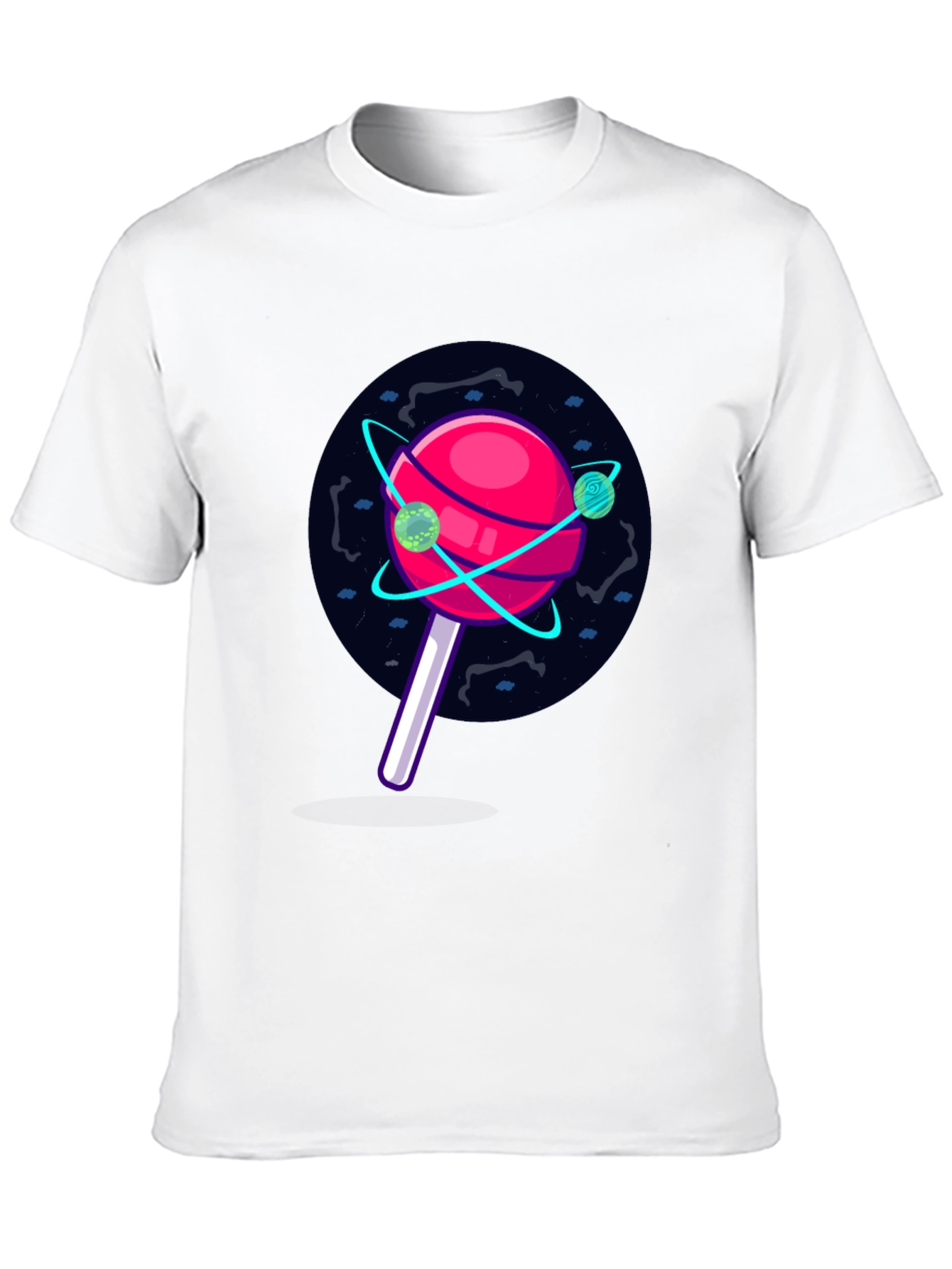 Cosmic Candy T-Shirt - Black Unique Graphic Tee