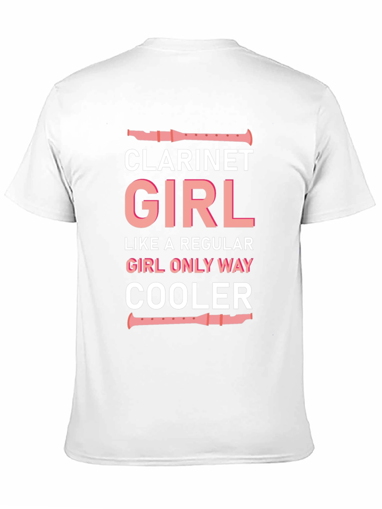 Clarinet Girl T-Shirt - Musician Humor Tee