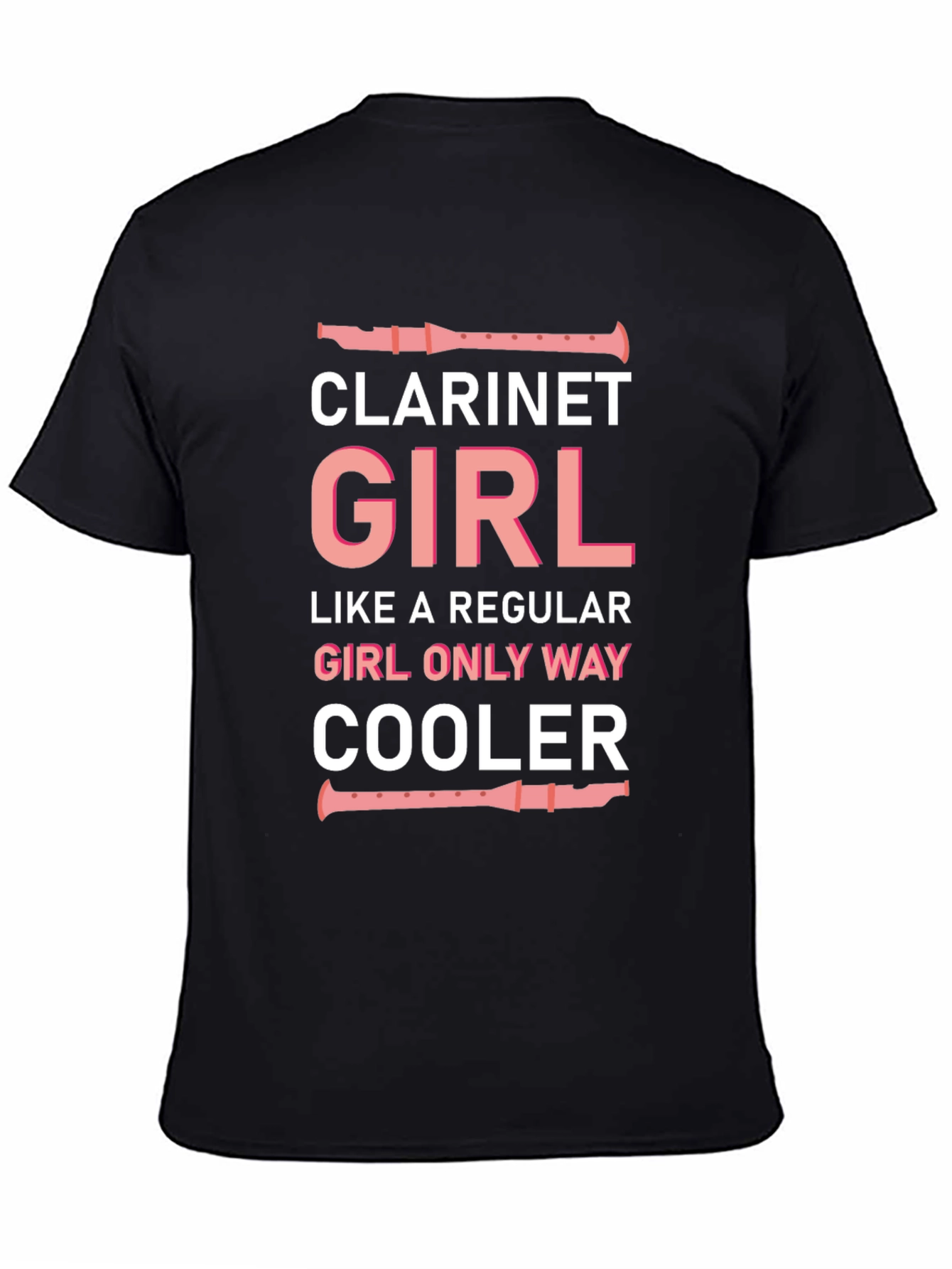 Clarinet Girl T-Shirt - Musician Humor Tee
