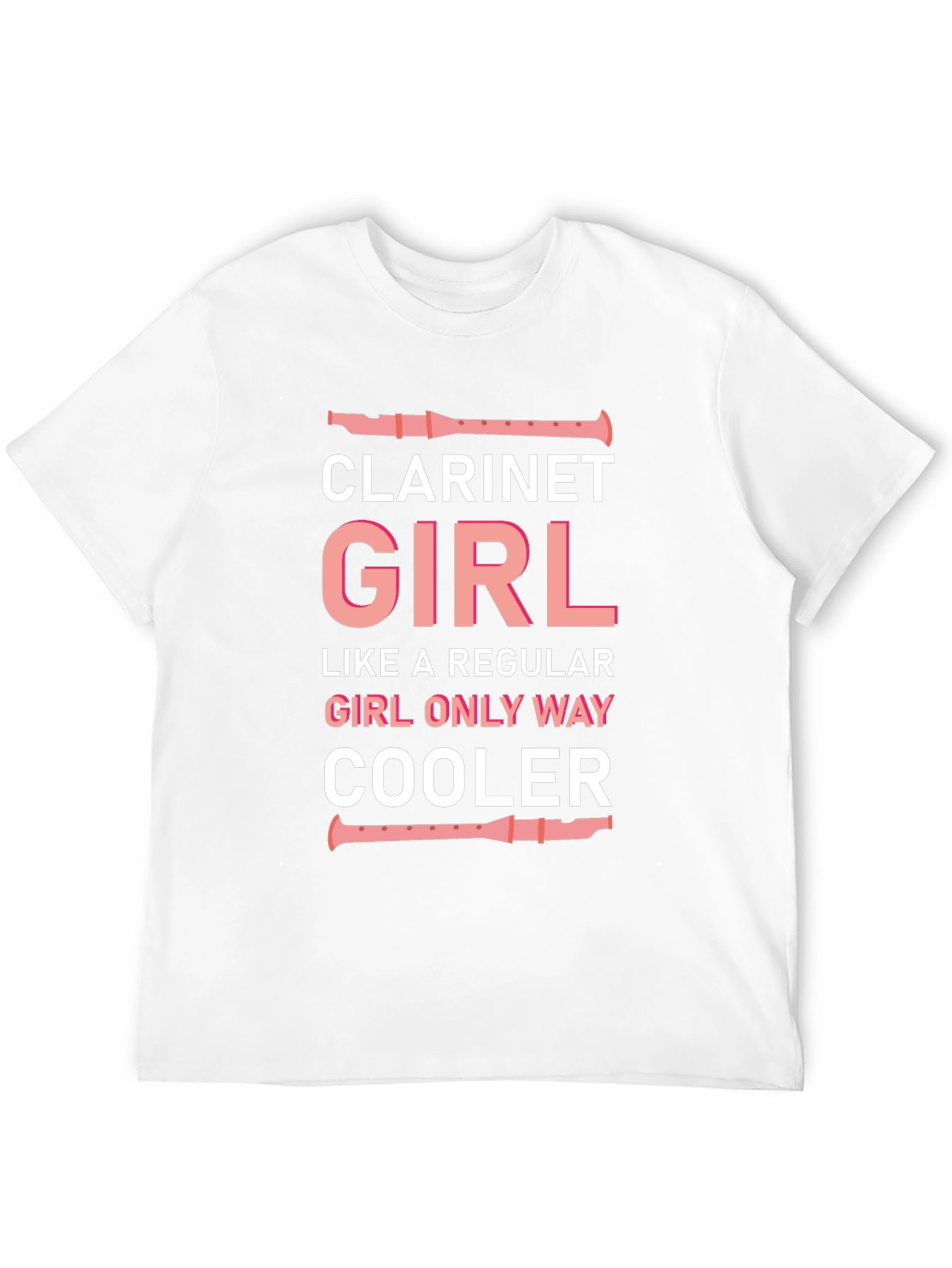 Clarinet Girl T-Shirt - Musician Humor Tee