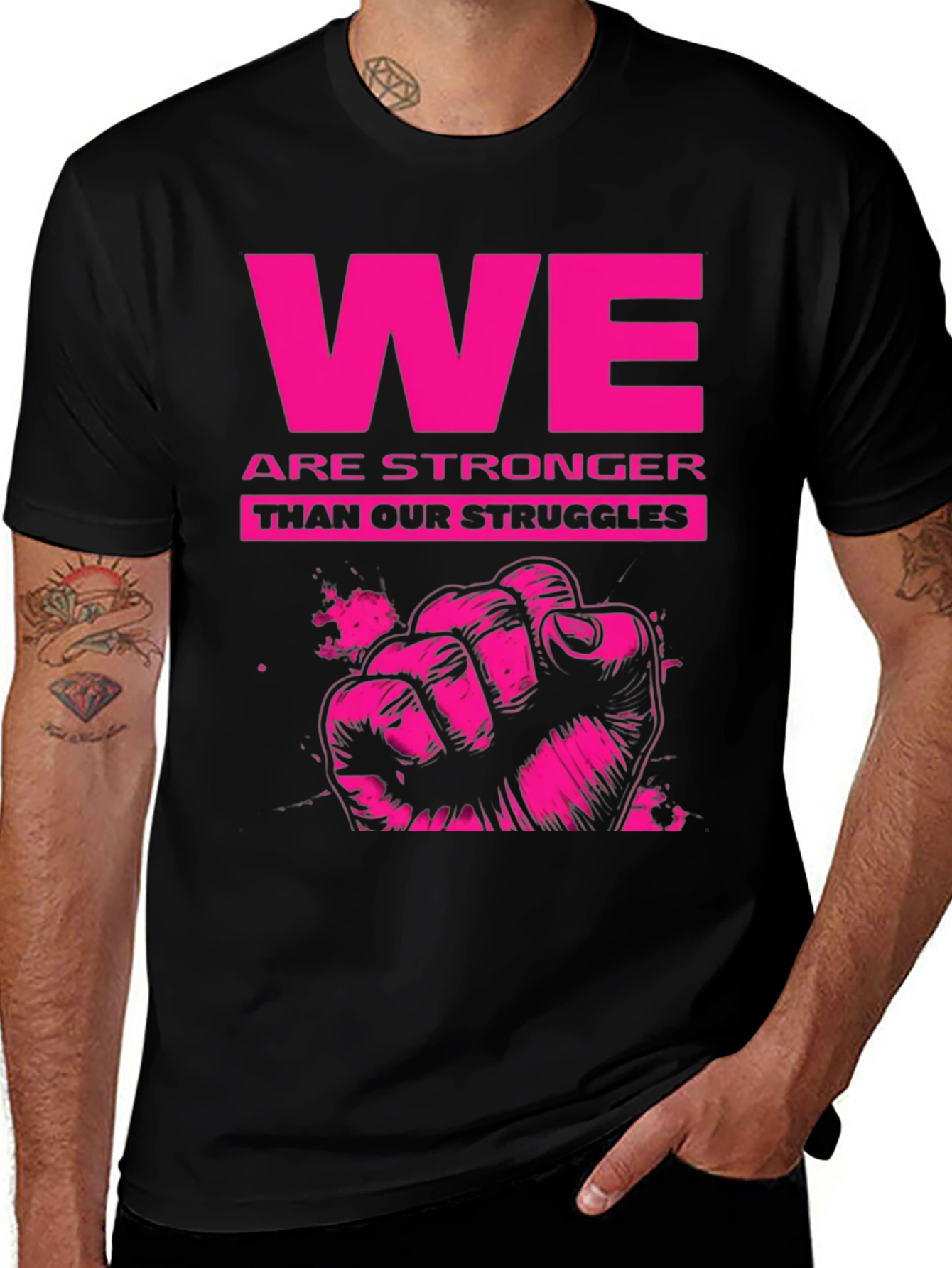 Empowering We Are Stronger Graphic Tee