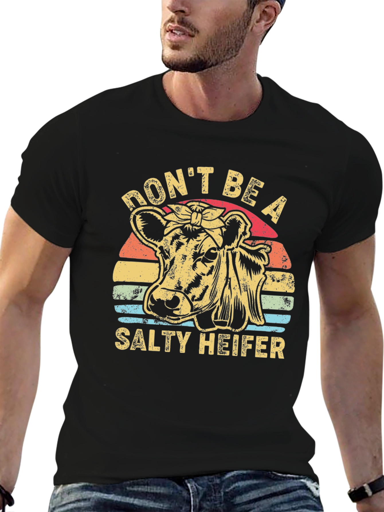 Dont Be A Salty Heifer Graphic T-Shirt