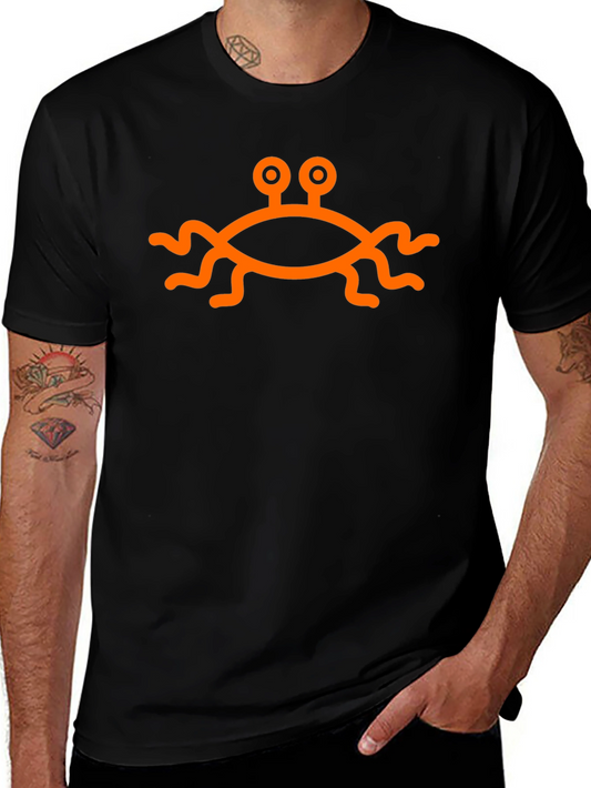 Flying Spaghetti Monster T-Shirt - Black Graphic Tee