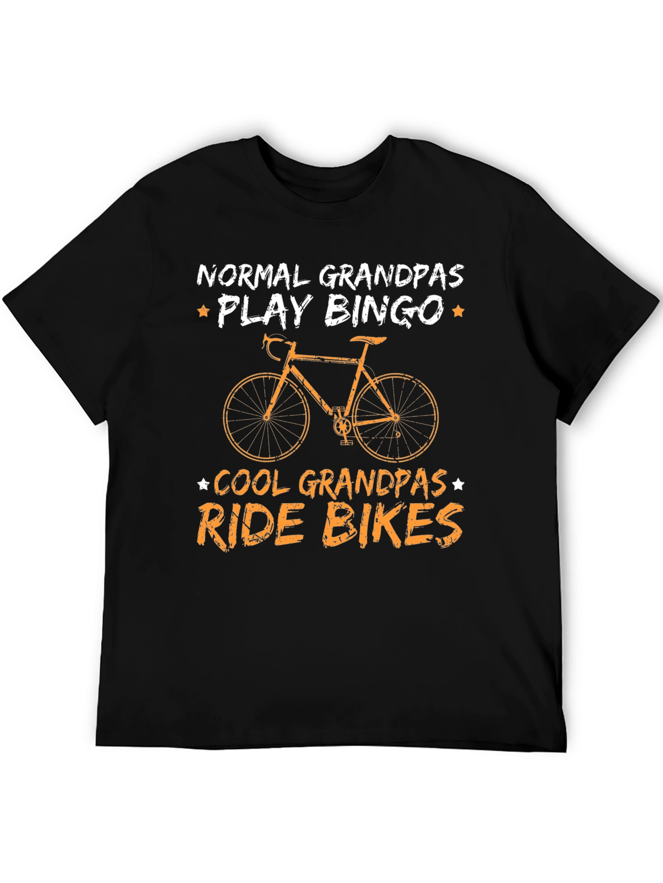 Cool Grandpas Ride Bikes T-Shirt