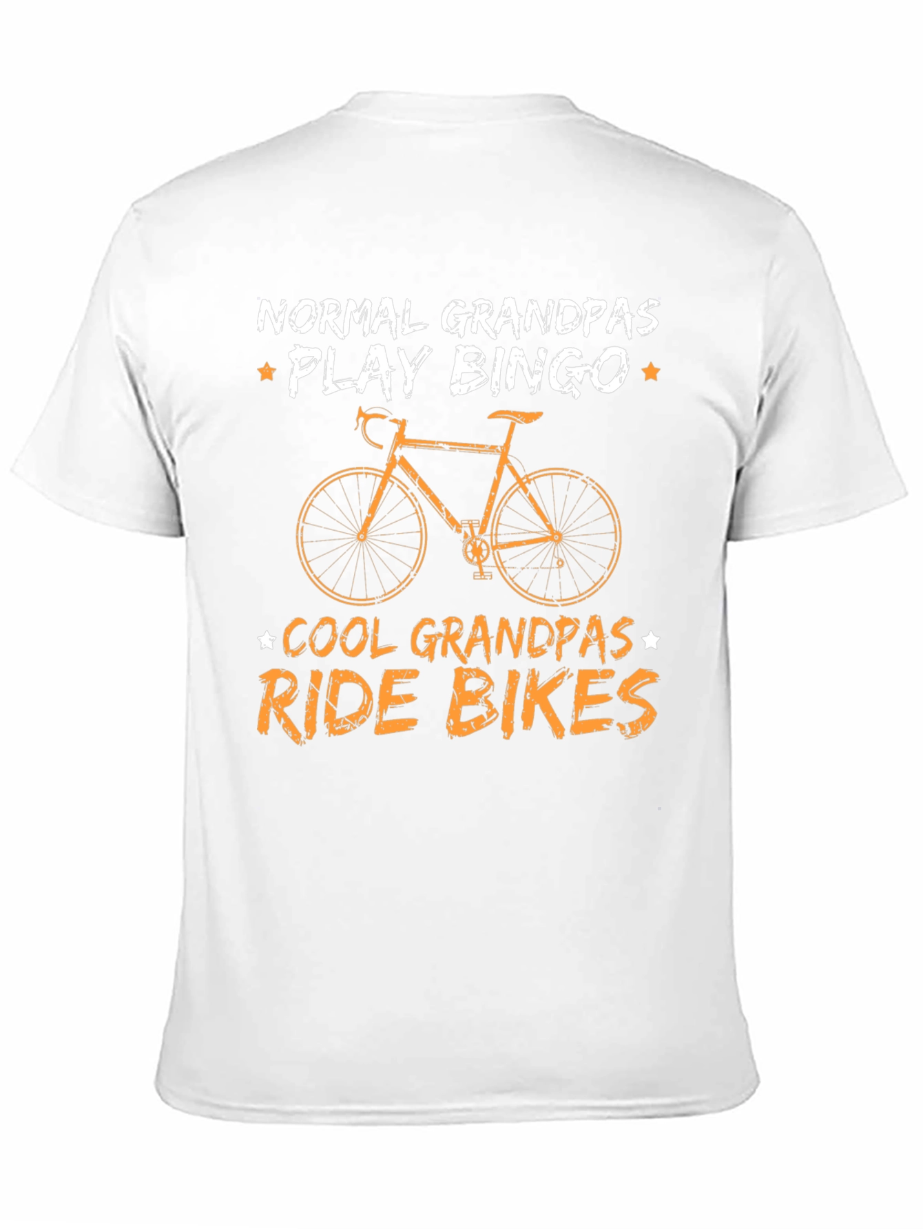 Cool Grandpas Ride Bikes T-Shirt