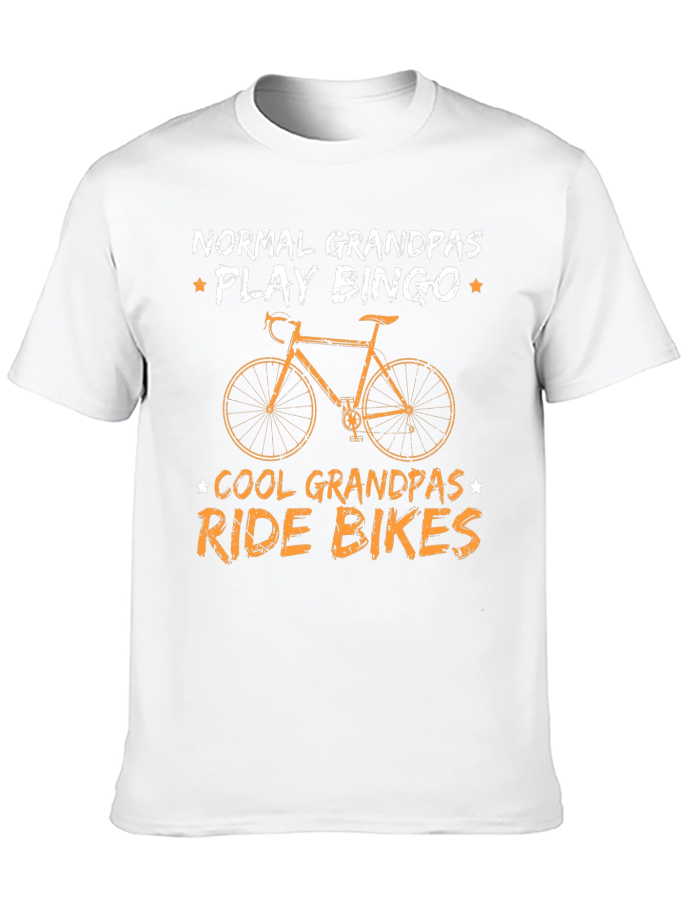 Cool Grandpas Ride Bikes T-Shirt