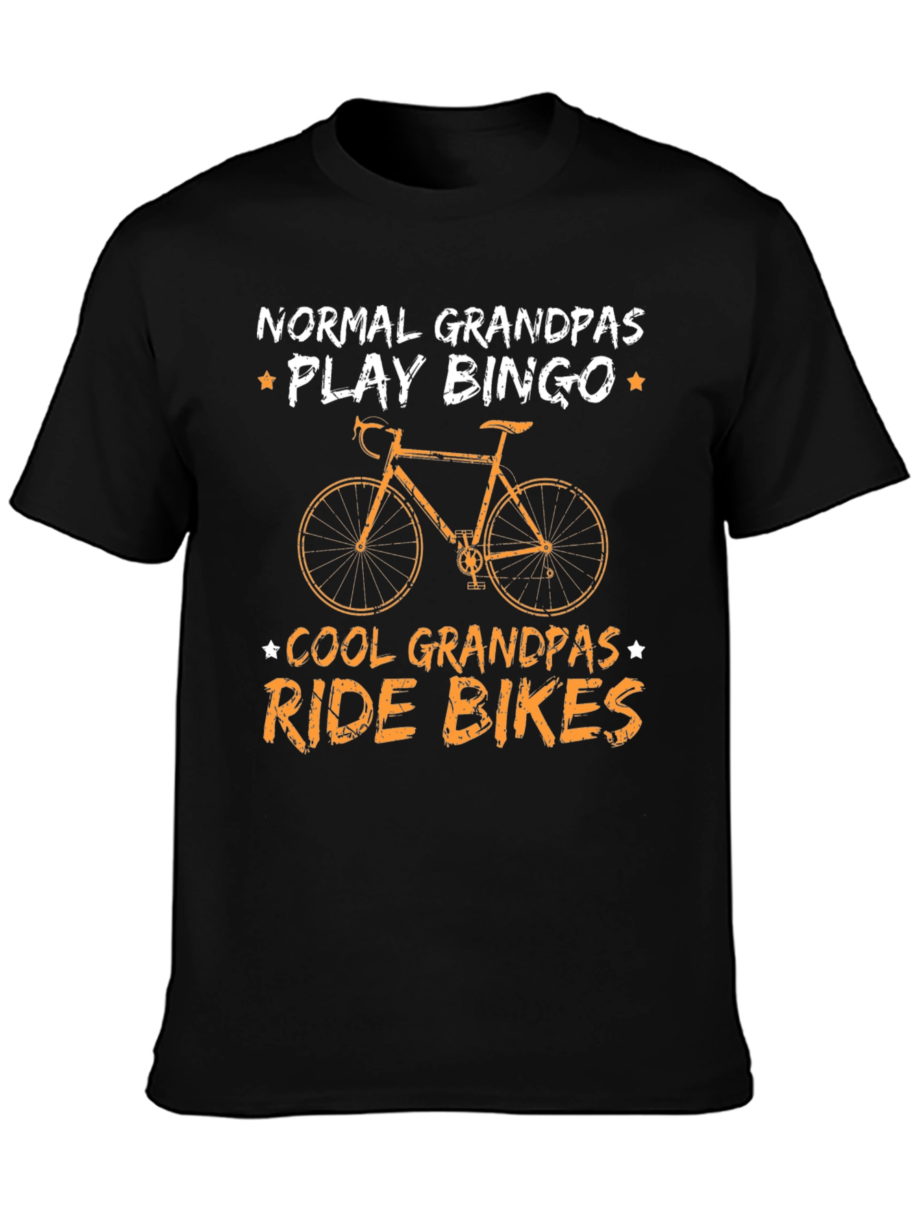 Cool Grandpas Ride Bikes T-Shirt