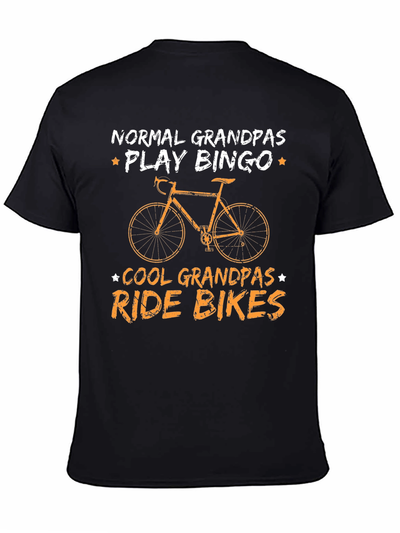 Cool Grandpas Ride Bikes T-Shirt