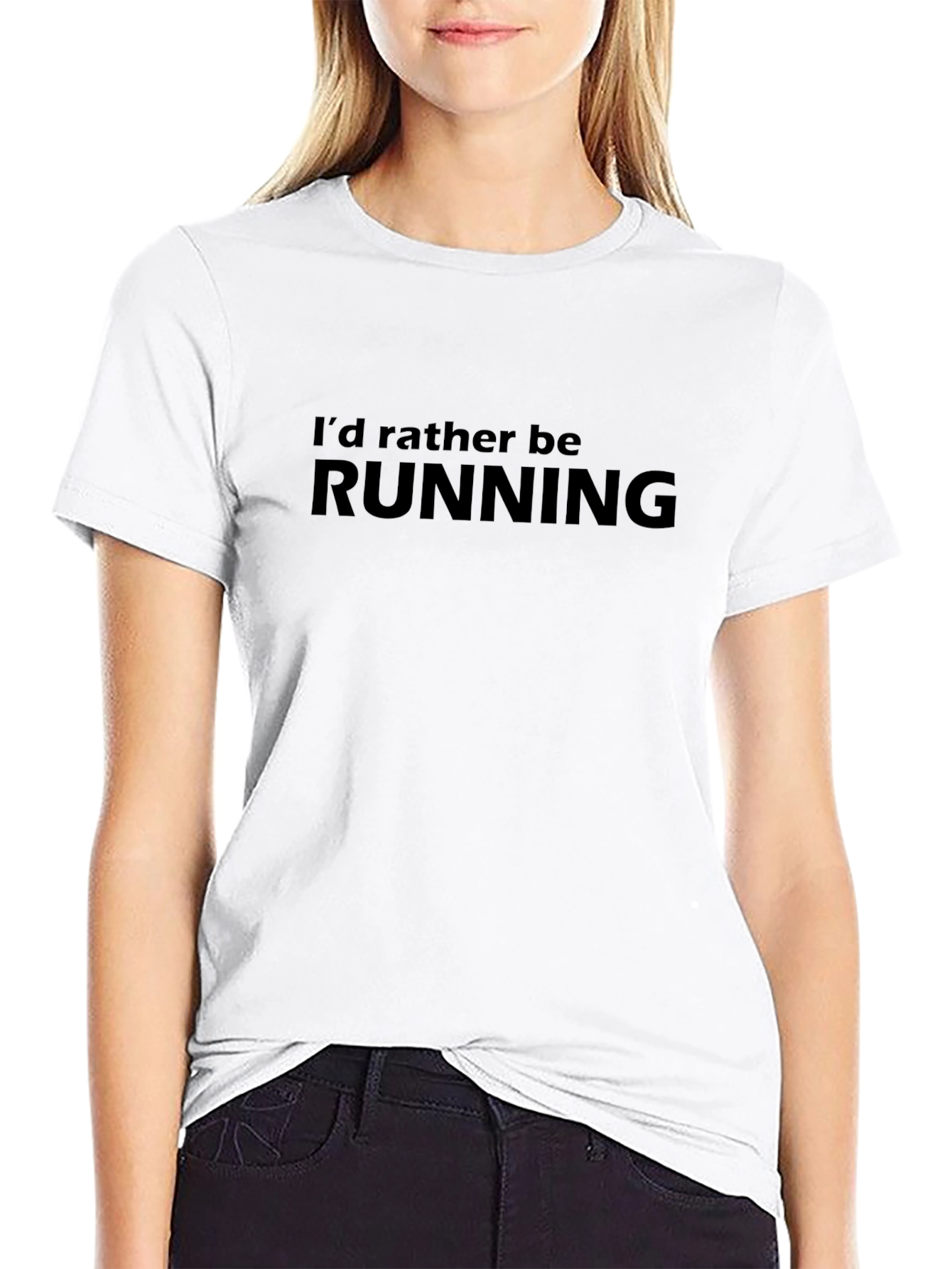Id Rather Be Running T-Shirt