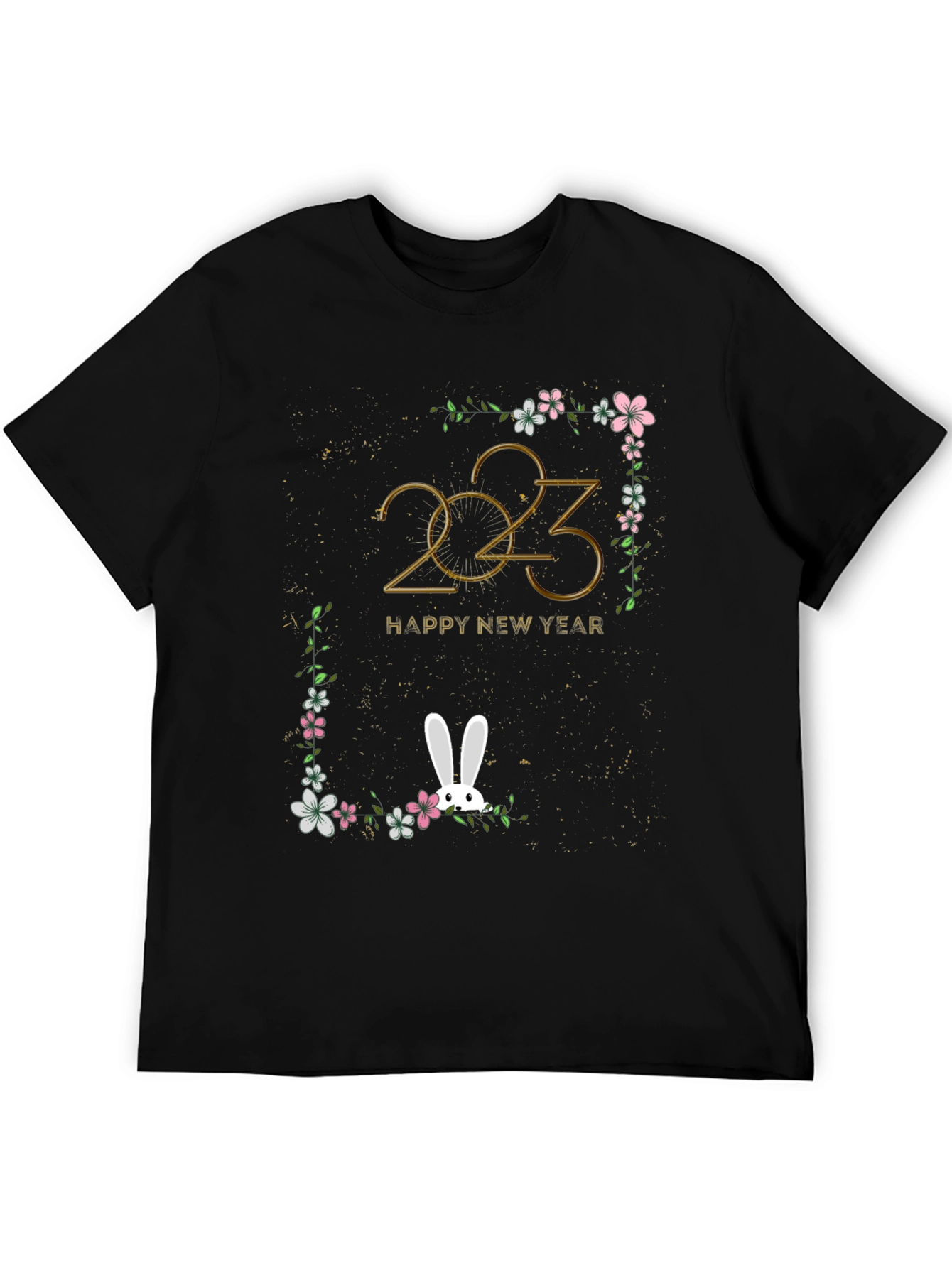 Happy New Year 2023 Rabbit T-Shirt