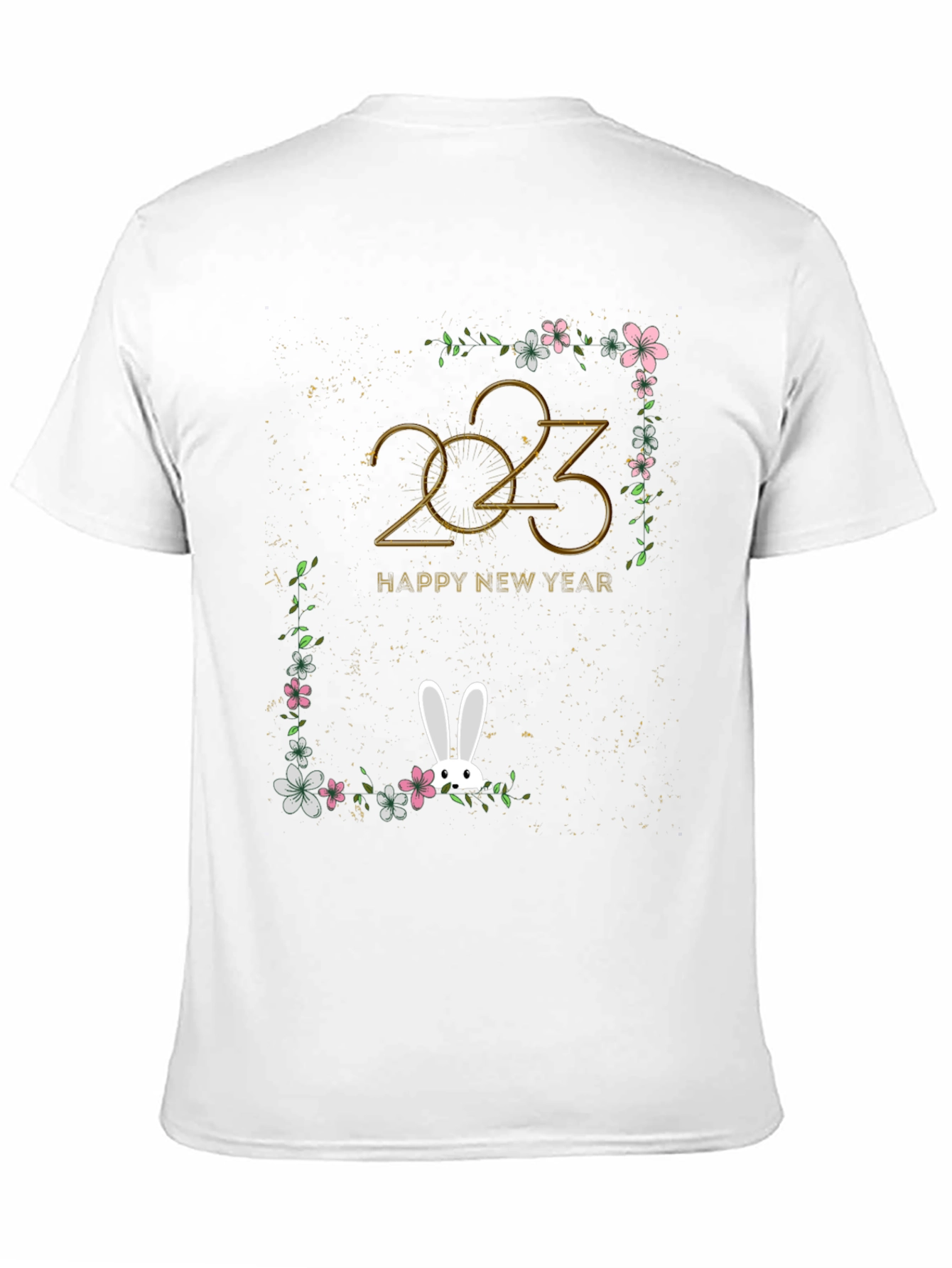 Happy New Year 2023 Rabbit T-Shirt