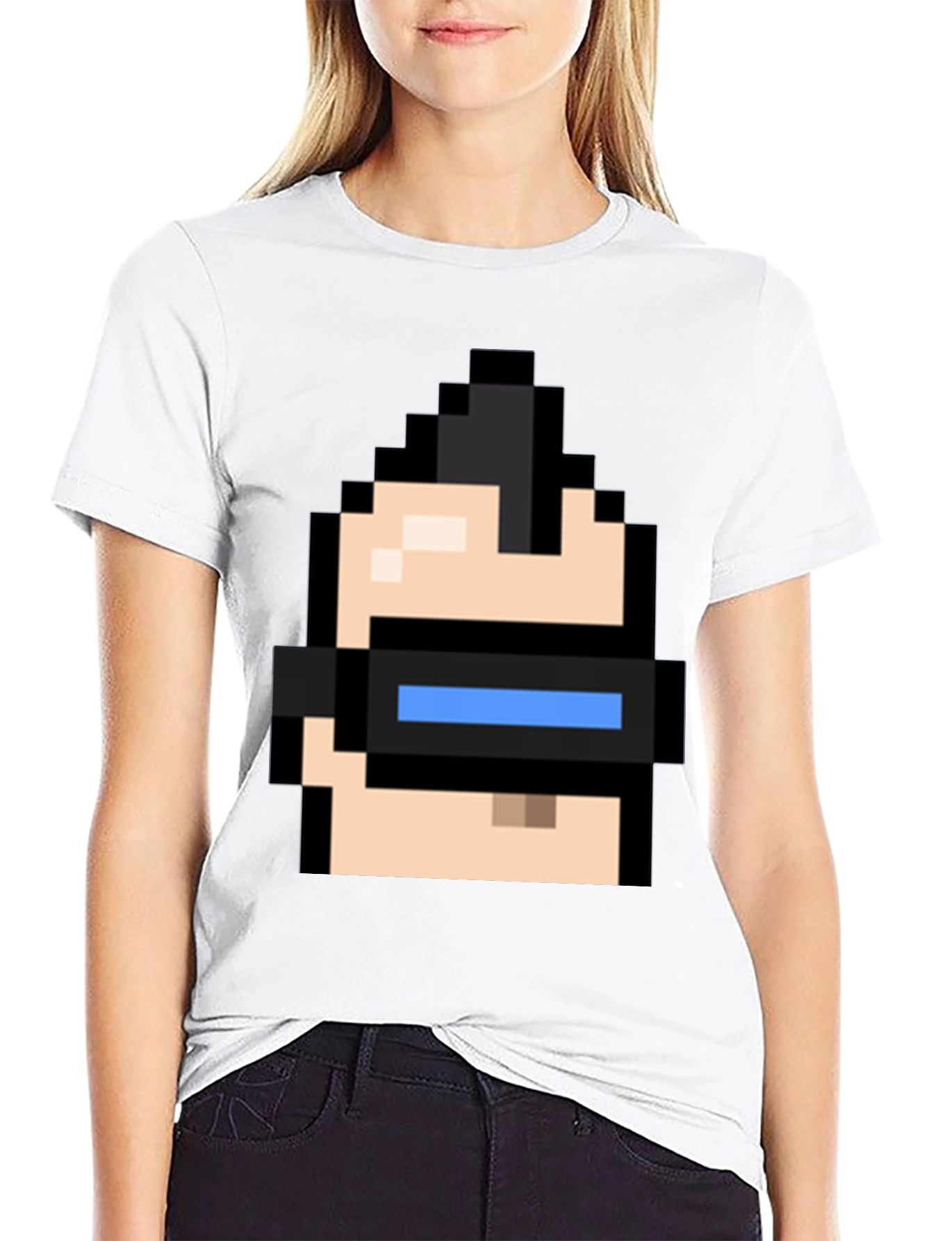 Pixelated Gamer T-Shirt - Retro Gaming Style